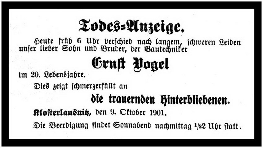 1901-10-09 Kl Trauer Ernst Vogel-1